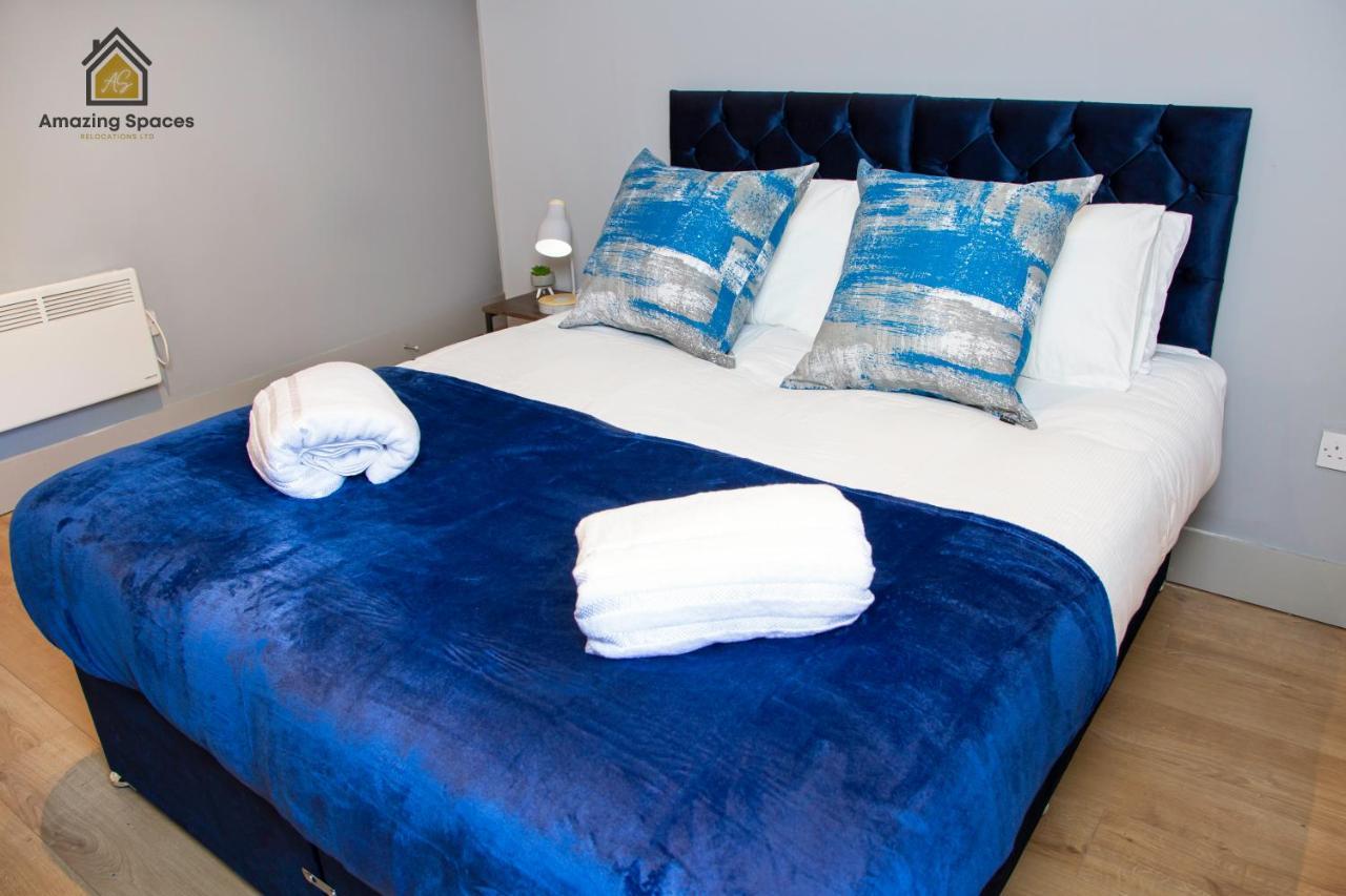City Centre 2 Bed Flat Sleeps 3 For Work And Leisure With Free Wifi By Amazing Spaces Relocations Ltd Γουόρινγκτον Εξωτερικό φωτογραφία